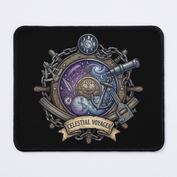Item preview, Celestial Voyager – Cosmic Navigation Design designed and sold by Dogandesighn.