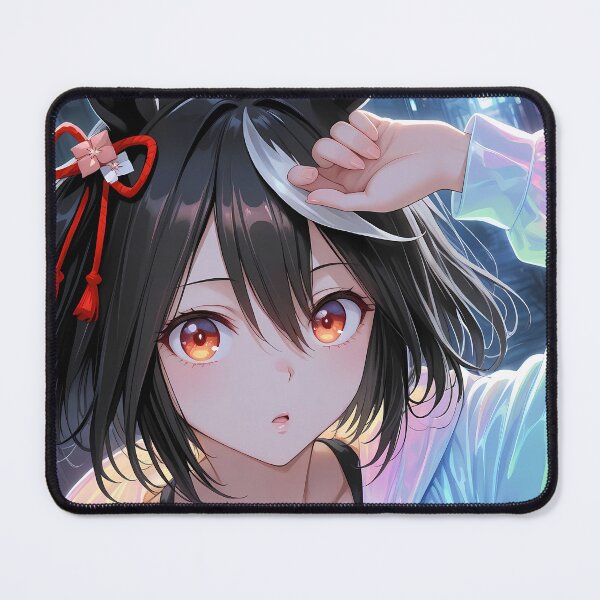 Item preview, Kitasan Black Uma Musume Neon Closeup Wide Eyes designed and sold by earlobejerk.