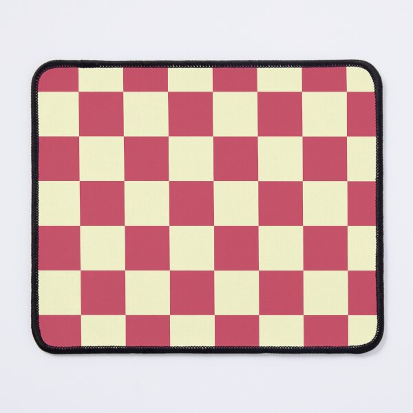 Item preview, Yellow  pink Fun Chic  Retro colorful checkered pattern  designed and sold by Creations by lyne.