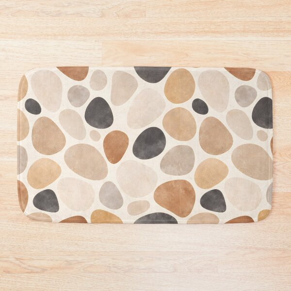 Item preview, Large Terrazzo Stone Seamless Pattern – Neutral Modern Abstract Design designed and sold by Lumora Realm.