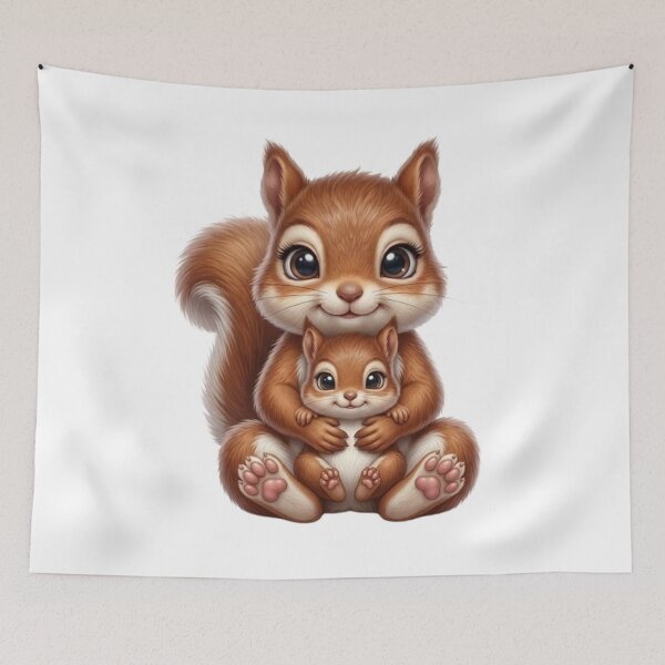 Item preview, Tenderness of the Woods: Squirrel Duo designed and sold by CHRIST5000.