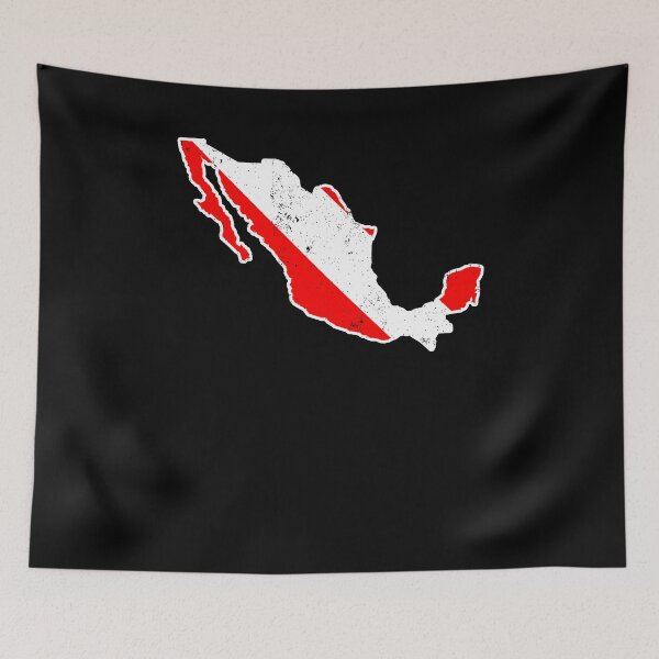 Item preview, Mexico Diver Flag T Shirt Scuba Diver Shirt designed and sold by shoppzee.