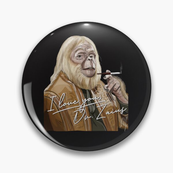 Item preview, Planet of the Apes I Love You Dr. Zaius designed and sold by obinmoon.