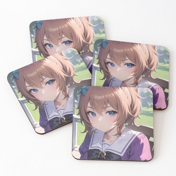 Item preview, Taiki Shuttle Uma Musume Pretty Derby Sunlit School Portrait designed and sold by earlobejerk.
