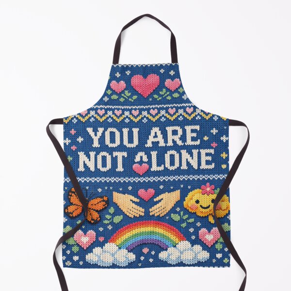 Item preview, You are not alone: Aesthetic mindfulness knitwear design designed and sold by Mauswohn.