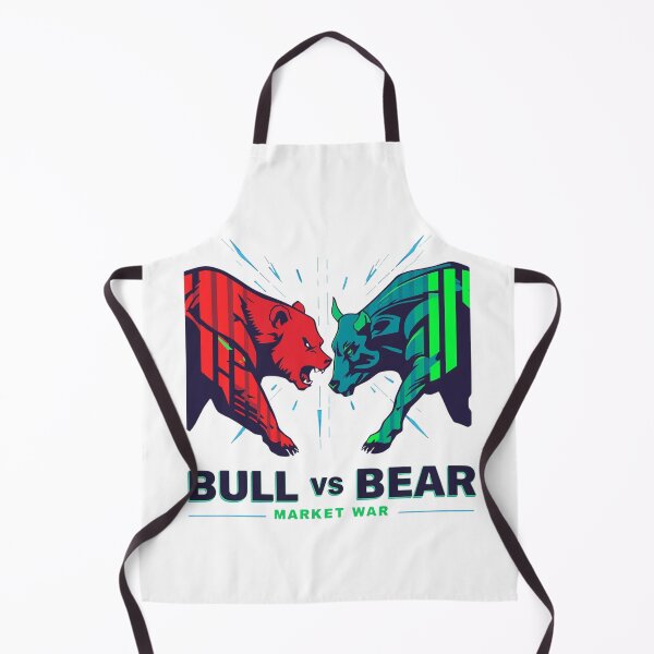Item preview, Bull vs Bear Market War Trading Shirt  designed and sold by KapiPrint.