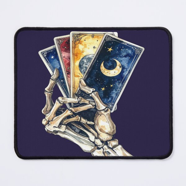 Item preview, Cosmic Tarot Cards, Skeleton Hand designed and sold by LiskoDesign.