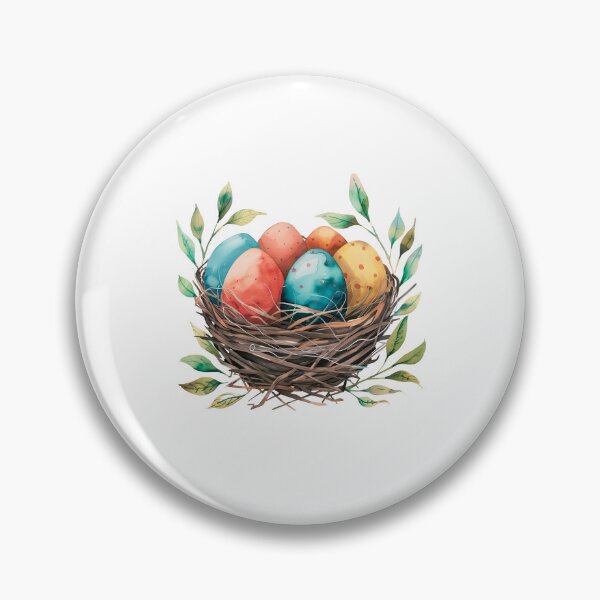Item preview, Colorful Easter Basket Design 1  designed and sold by GiraffeandStuff.