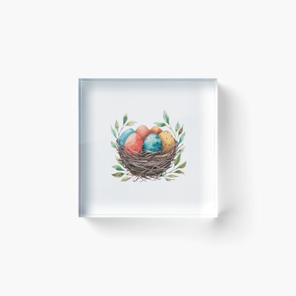 Item preview, Colorful Easter Basket Design 1  designed and sold by GiraffeandStuff.