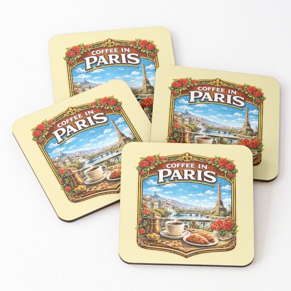Item preview, Coffee in Paris designed and sold by Myra365Art.