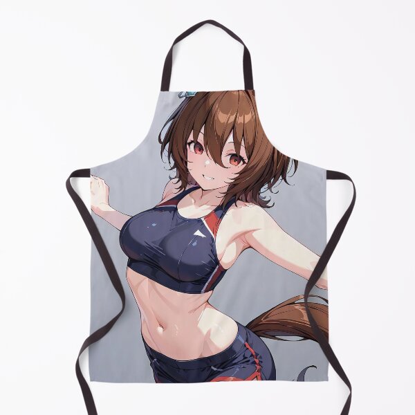 Item preview, Agnes Tachyon Uma Musume Pretty Derby Workout Navy Fitness Cheerful Motion designed and sold by earlobejerk.