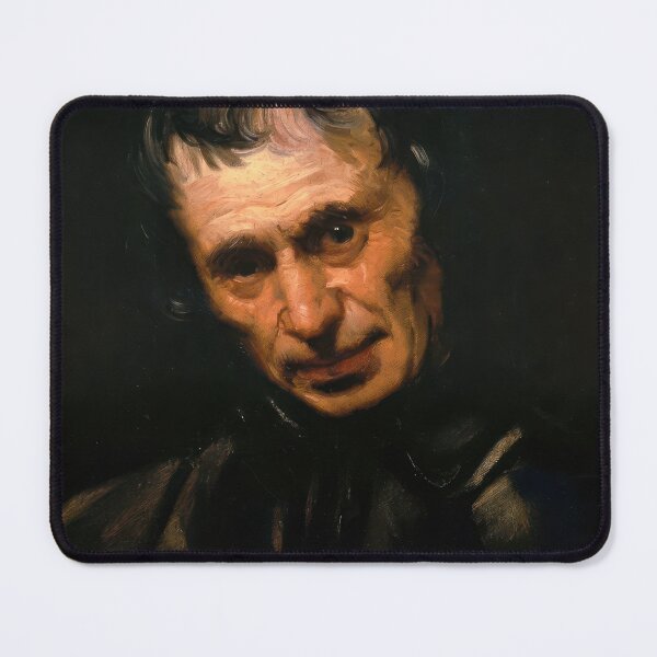 Item preview, Head of a Man Annibale Carracci Baroque Portrait designed and sold by TheSoulOfArt.
