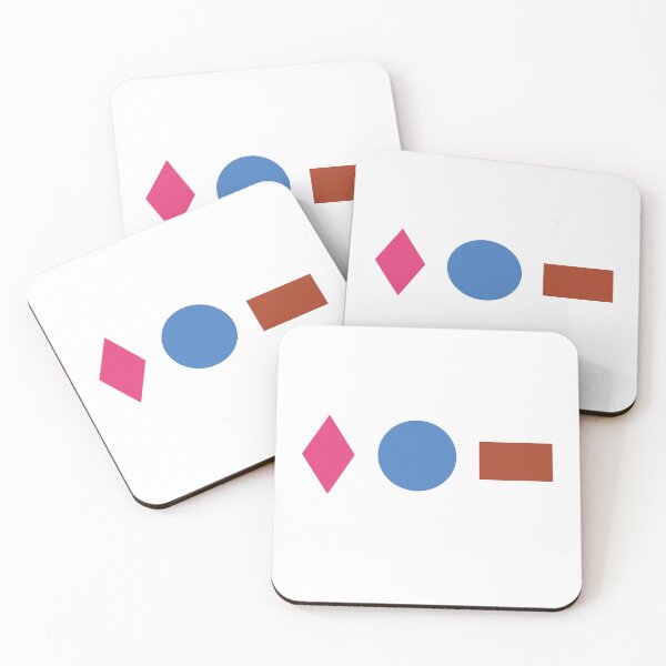 Item preview, Geometric Shapes Design - Rhombus Circle Rectangle designed and sold by MadeFromShapes.