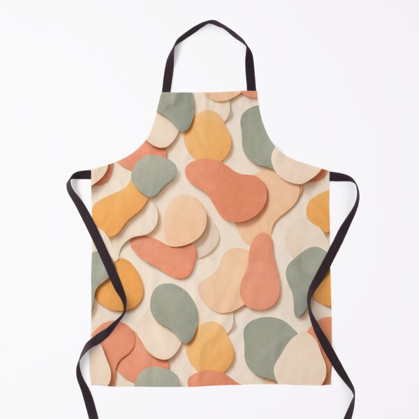 Item preview, Abstract Cut Paper Seamless Pattern – Modern Organic Shapes Design designed and sold by Lumora Realm.