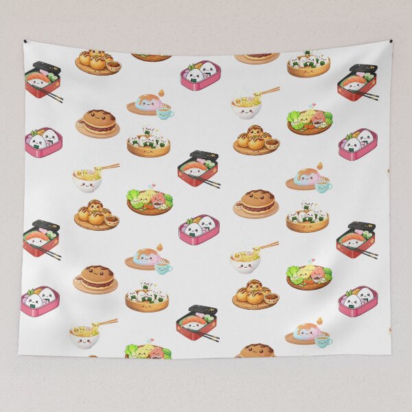 Item preview, Kawaii Japanese Food Delights designed and sold by The sticker haven.