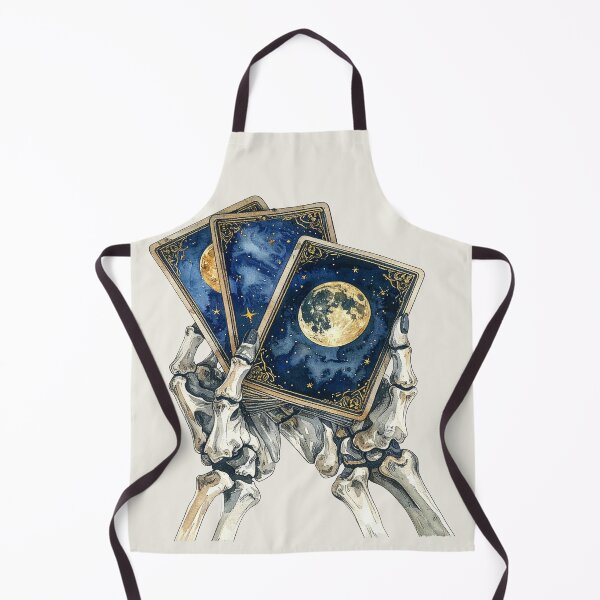 Item preview, Mystical card magic, tarot cards in skeleton hands designed and sold by LiskoDesign.
