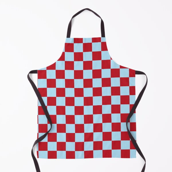 Item preview, Blue checkers Red Fun Chic  Retro colorful checkered pattern  designed and sold by Creations by lyne.