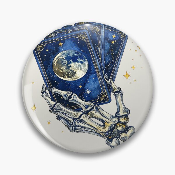 Item preview, Tarot of the Night, Skeleton Hand designed and sold by LiskoDesign.