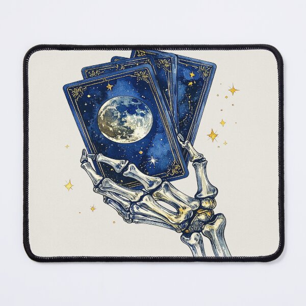 Item preview, Tarot of the Night, Skeleton Hand designed and sold by LiskoDesign.