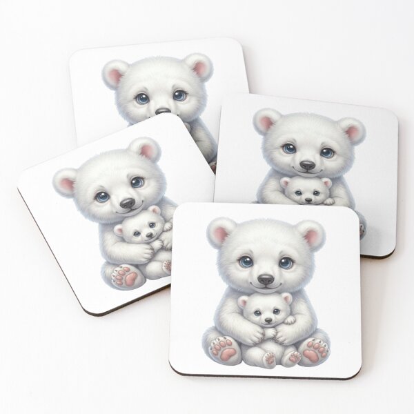 Item preview, Arctic Tenderness: Polar Bear Duo designed and sold by CHRIST5000.