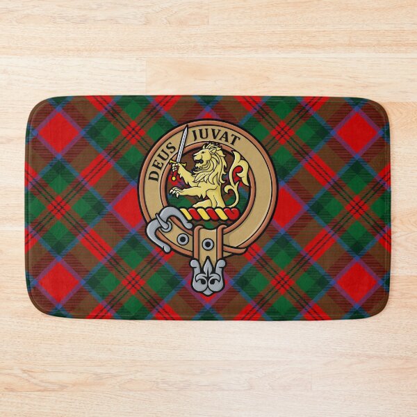 Item preview, Clan MacDuff Crest over Tartan designed and sold by sifis.