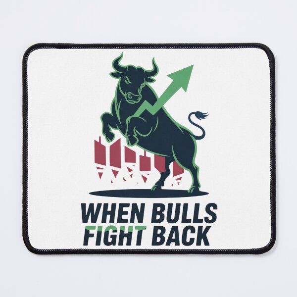Item preview, When Bulls Fight Back Crypto Shirt designed and sold by KapiPrint.