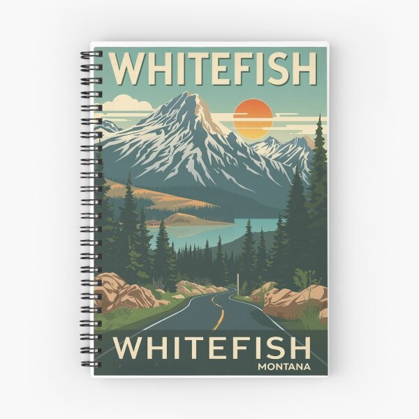 Item preview, Whitefish Montana  designed and sold by PamLeeDesign.