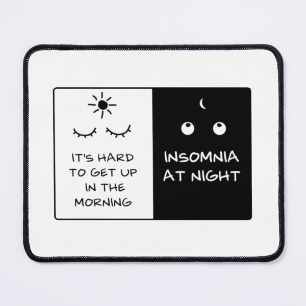 Item preview, Day And Night Sleep Struggle Funny Quote designed and sold by Rolymacater.