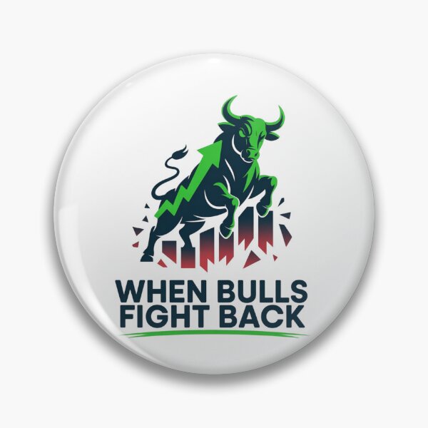 Item preview, When Bulls Fight Back Crypto Shirt  designed and sold by KapiPrint.