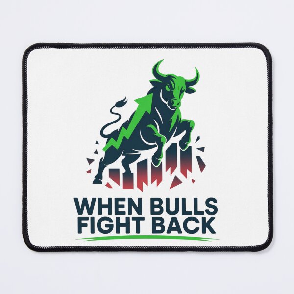Item preview, When Bulls Fight Back Crypto Shirt designed and sold by KapiPrint.