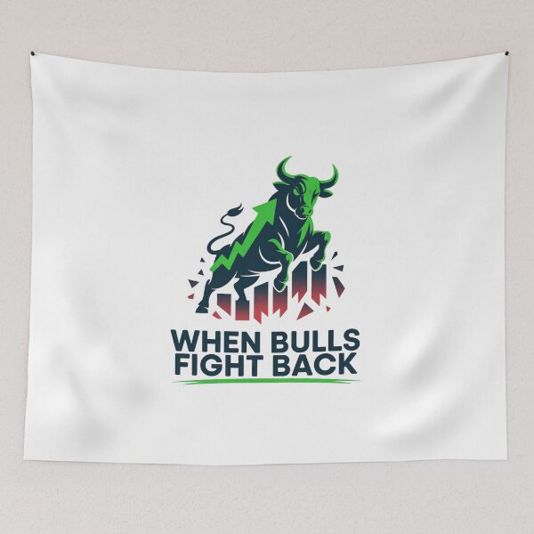 Item preview, When Bulls Fight Back Crypto Shirt  designed and sold by KapiPrint.