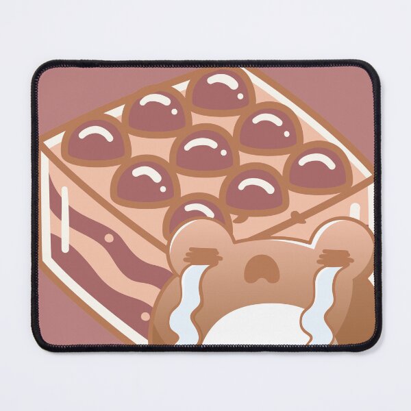 Item preview, Strea the Sad Frog and Kawaii Chocolate Cake designed and sold by Kanniax.