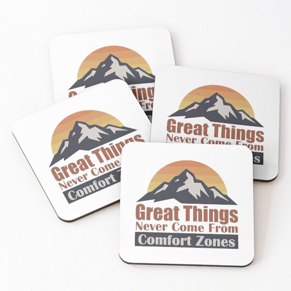 Item preview, Great Things Never Come From Comfort Zones  designed and sold by Art for Every Person.