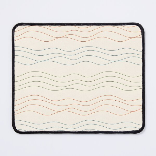 Item preview, Scandinavian Minimalist Wave Line Pattern – Neutral Abstract Stripe Design designed and sold by Lumora Realm.