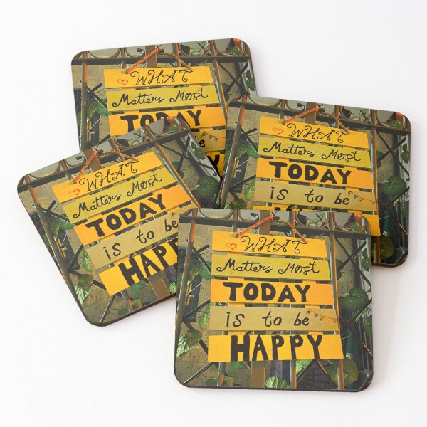 Item preview, WHAT Matters Most TODAY is to be HAPPY designed and sold by Digital Napalm.