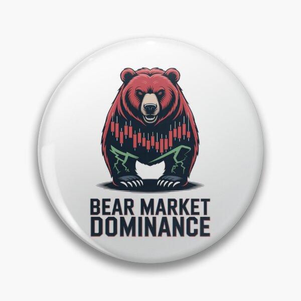 Item preview, Bear Market Dominance Trading Shirt designed and sold by KapiPrint.