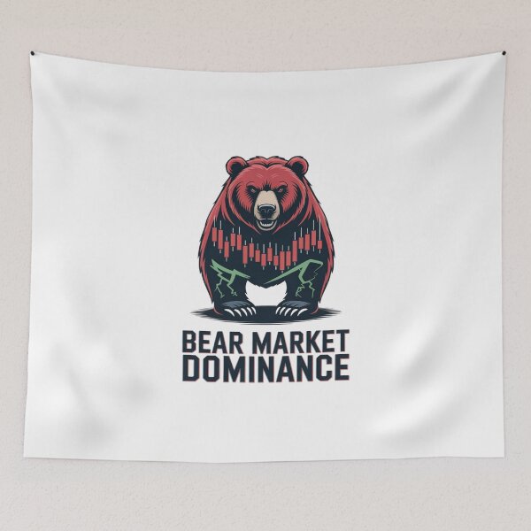 Item preview, Bear Market Dominance Trading Shirt designed and sold by KapiPrint.