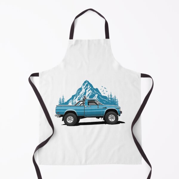 Item preview, Camioneta retro azul Mountain Escape designed and sold by Rolymacater.