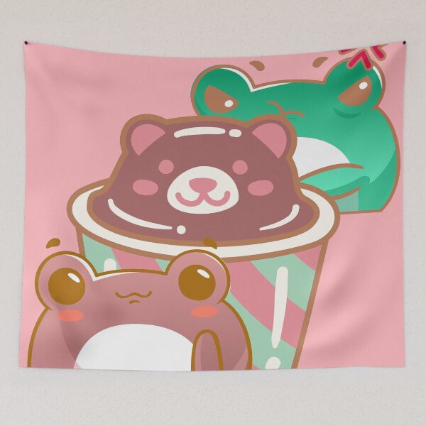 Item preview, Chocolate Bear Cupcake with Tai and Gorm designed and sold by Kanniax.
