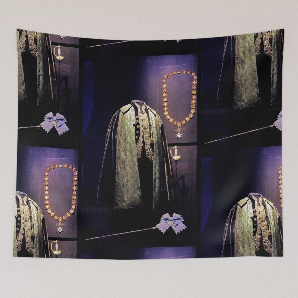 Item preview, vr 4038/ finition 2025 -10 - Le costume du Prince Talleyrand lors du sacre de Charles X en 1825 et sa décoration en bas au Château de Valençay - France - Okaio Créations - Olavia-Olao designed and sold by o.okaïo.
