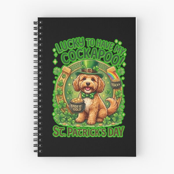 Item preview, Lucky to Have My Cockapoo - St. Patrick's Day designed and sold by RNTStudio.