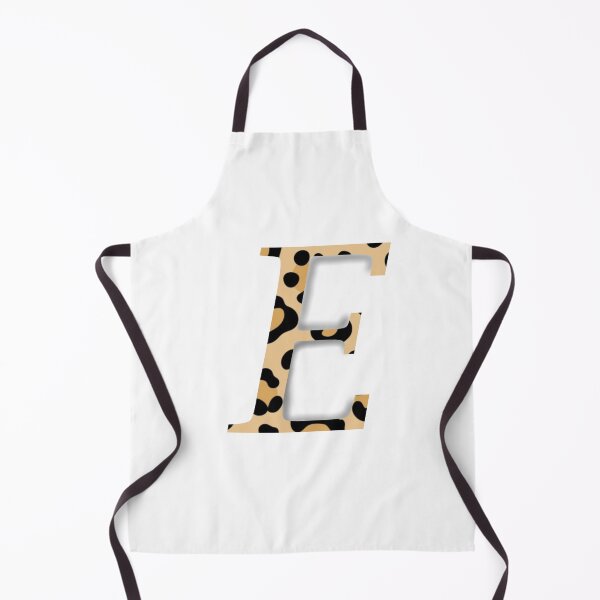 Item preview, Letter E with leopard pattern designed and sold by LilasStyle.