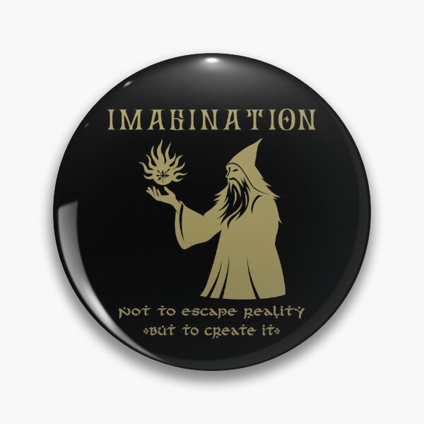 Item preview, Imagination: Not to Escape Reality, but to Create It – Chaos Magick Wizard designed and sold by R-A Designs.