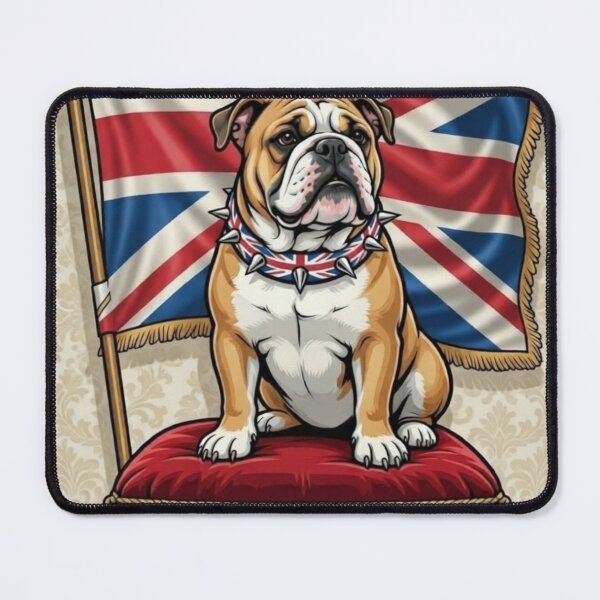 Item preview, Britannia Bulldog designed and sold by Kirrindy Designs.