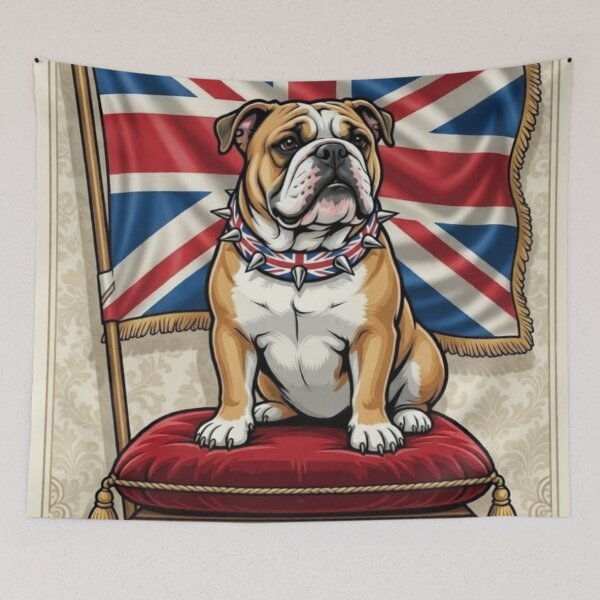 Item preview, Britannia Bulldog designed and sold by Kirrindy Designs.