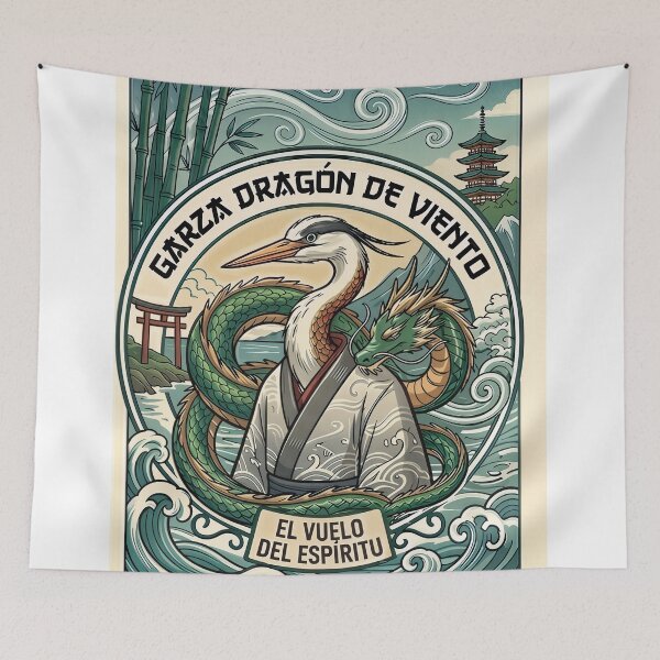 Item preview, WIND DRAGON HERON designed and sold by SAMURAY88.