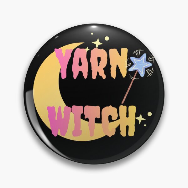 Item preview, Yarn Witch – Pastel Witchy Knitting Design designed and sold by ArtyWares.