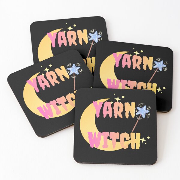 Item preview, Yarn Witch – Pastel Witchy Knitting Design designed and sold by ArtyWares.
