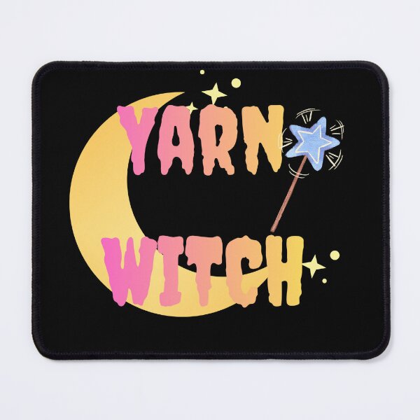 Item preview, Yarn Witch – Pastel Witchy Knitting Design designed and sold by ArtyWares.