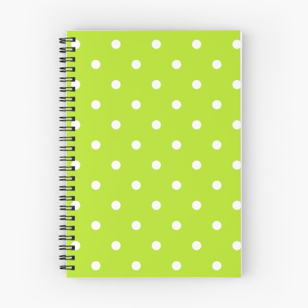 Item preview, Neon Lime Green and White Polka dots  designed and sold by POLKAIWERX.
